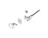 Kohler 1013521-CP Part - Polished Chrome Service Kit- Trip Lever