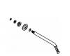 Kohler 1014554-CP Part - Polished Chrome Spout & Hardware-6.25"Sub Assembly Kohler 1014554-CP Part - Polished Chrome Spout & Hardware-6.25"Sub Assembly