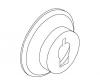 Kohler 1014625-CP Part - Polished Chrome Base Kohler 1014625-CP Part - Polished Chrome Base