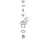 Kohler 1014794-CP Part - Polished Chrome Spout-Diverter Ips Kohler 1014794-CP Part - Polished Chrome Spout-Diverter Ips