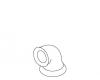 Kohler 1014872-BV Part - Vibrant Brushed Bronze Elbow- Lever Handle Kohler 1014872-BV Part - Vibrant Brushed Bronze Elbow- Lever Handle