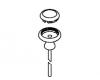 Kohler 1015475-CP Part - Polished Chrome Assembly Lift Rod Kohler 1015475-CP Part - Polished Chrome Assembly Lift Rod