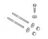 Kohler 1018157 Part - Mounting Bag For Thick Ped Lav Kohler 1018157 Part - Mounting Bag For Thick Ped Lav