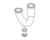 Kohler 1020582-CP Part - Polished Chrome Assembly P-Trap Kohler 1020582-CP Part - Polished Chrome Assembly P-Trap