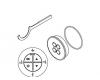 Kohler 1020678-C-33 Part - Mexican Sand Cover/Cb Assembly Flagship Massage Kohler 1020678-C-33 Part - Mexican Sand Cover/Cb Assembly Flagship Massage