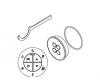 Kohler 1020678-M-33 Part - Mexican Sand Cover/Cb Assembly Dual Back Kohler 1020678-M-33 Part - Mexican Sand Cover/Cb Assembly Dual Back