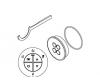 Kohler 1020678-N-33 Part - Mexican Sand Cover/Cb Assembly Dual Back Kohler 1020678-N-33 Part - Mexican Sand Cover/Cb Assembly Dual Back