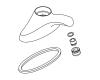 Kohler 1021664-BN Part - Brushed Nickel Aerator/Body Kit