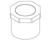 Kohler 1022368 Part - Reducer- 1.5" X 1.0" Pvc