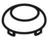 Kohler 1024303-47 Part - Almond Plug Button- Circle Graphics