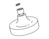 Kohler 1025630-BV Part - Vibrant Brushed Bronze Showerhead Kohler 1025630-BV Part - Vibrant Brushed Bronze Showerhead