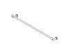 Kohler 1036203-02-CP Part - Polished Chrome Towel Bar Assembly Packed 24.00"