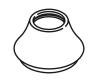 Kohler 1031869-G Part - Brushed Chrome Escutcheon