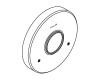 Kohler 1036306-BN Part - Brushed Nickel Escutcheon