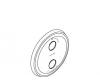 Kohler 1036317-BN Part - Brushed Nickel Escutcheon- Stacked