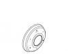 Kohler 1036331-BN Part - Brushed Nickel Escutcheon