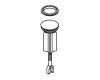 Kohler 1036994-AF Part - Plunger Assembly Brass Kohler 1036994-AF Part - Plunger Assembly Brass