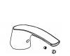 Kohler 1046018-CP Part - Polished Chrome Handle Kit Kohler 1046018-CP Part - Polished Chrome Handle Kit