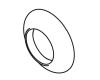 Kohler 1046660-BS Part - Brushed Stainless Cover Plate- Wall Flange Kohler 1046660-BS Part - Brushed Stainless Cover Plate- Wall Flange