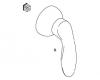 Kohler 1046987-G Part - Brushed Chrome Handle Kit Kohler 1046987-G Part - Brushed Chrome Handle Kit