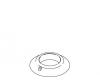 Kohler 1049925-BN Part - Brushed Nickel Escutcheon