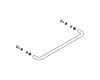 Kohler 1057704-01-VF Part - Towel Bar Assembly 24"