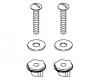 Kohler 1058748 Part - Toilet Seat Hardware Pack