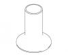 Kohler 1066868-CP Part - Polished Chrome Escutcheon- Contemporary