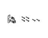 Kohler 1068708 Part - Hinges- With Mounting Plates And Screws
