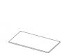 Kohler 1070745 Shelf, Glass