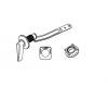 Kohler 1080378-AF Part - Vibrant French Gold Trip Lever Kit