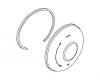 Kohler 1082681-CP Part - Polished Chrome Escutcheon Assembly