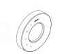 Kohler 1084236-BN Part - Brushed Nickel Escutcheon