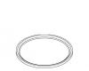 Kohler 1084500-G Part - Brushed Chrome Strainer Ring Round