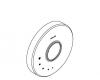 Kohler 1085411-BN Part - Brushed Nickel Escutcheon