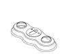 Kohler 1087748-2BZ Part - Escutcheon