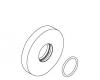 Kohler 1091250-CP Part - Polished Chrome Escutcheon Assembly Kohler 1091250-CP Part - Polished Chrome Escutcheon Assembly
