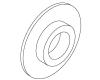 Kohler 1093027 Part - Kit- Towel Bar Washer