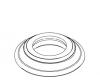 Kohler 1100828-BN Part - Brushed Nickel Escutcheon