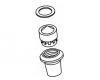 Kohler 1104109-CP Part - Polished Chrome Nozzle Assembly Kohler 1104109-CP Part - Polished Chrome Nozzle Assembly