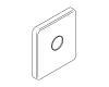 Kohler 1109012-CP Part - Polished Chrome Escutcheon