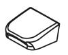 Kohler 1109092-0 Part - White Hinge Base Cover Kohler 1109092-0 Part - White Hinge Base Cover