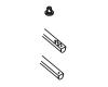 Kohler 1114079 Part - Drain Bolt And Nozzle Kit