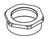 Kohler 1123482-CP Part - Polished Chrome Spud Coupling Nut