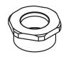 Kohler 1123487-CP Part - Polished Chrome Spud Coupling Nut