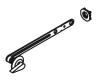 Kohler 1126917-G Part - Brushed Chrome Trip Lever Kit