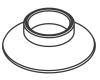 Kohler 1140241-CP Part - Polished Chrome Escutcheon Kohler 1140241-CP Part - Polished Chrome Escutcheon