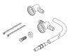 Kohler 1146802-96 Part - Biscuit Kit- Brass Airjet Service Assembly