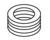 Kohler 1146812 Part - Gasket- Drain Spiral- Brass Pipe