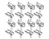 Kohler 1150001 Part - 10 Count Installation Clips